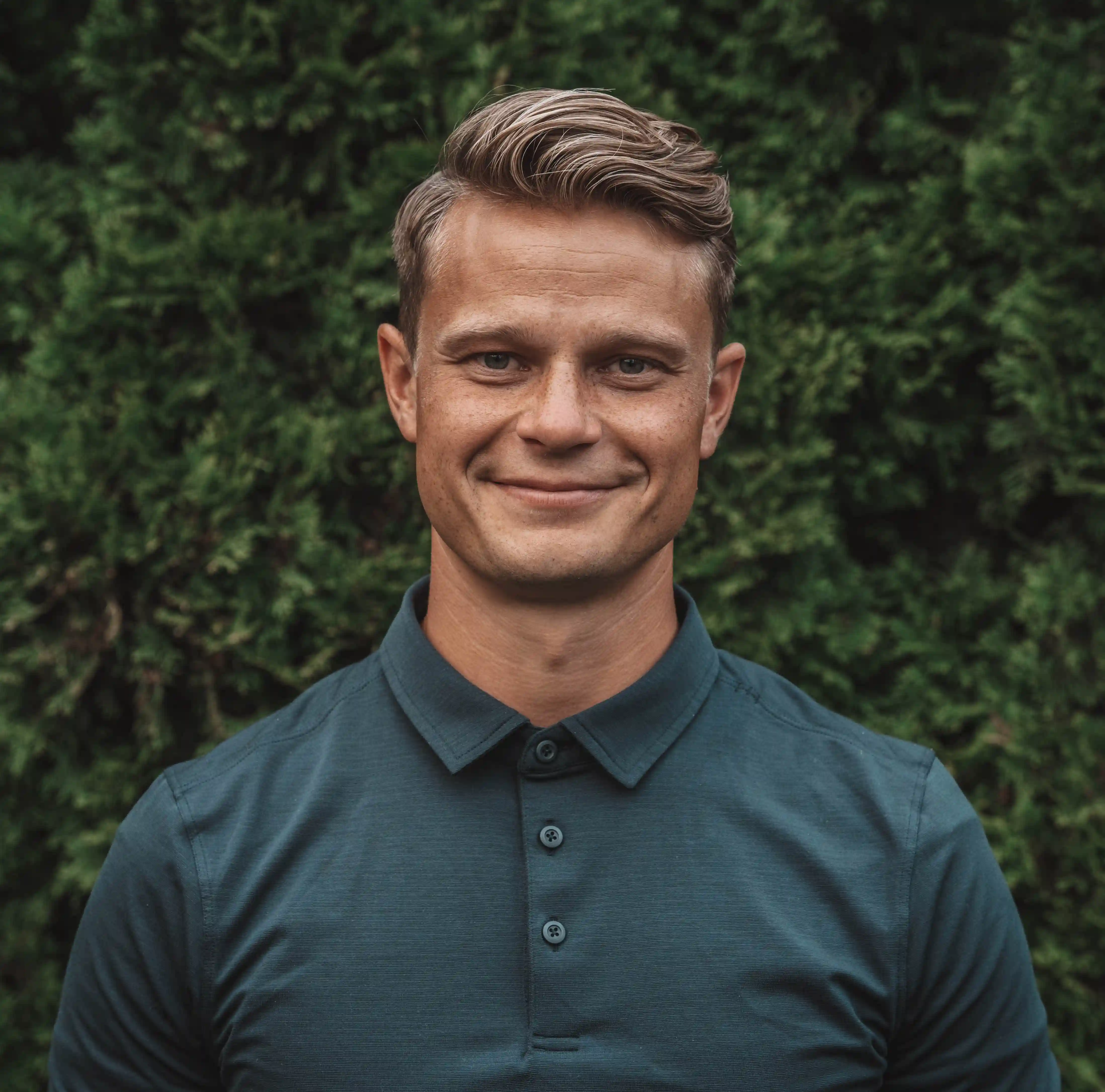 Portrait of Mackenzie Docksteader, Managing Director of Lume Technologies.